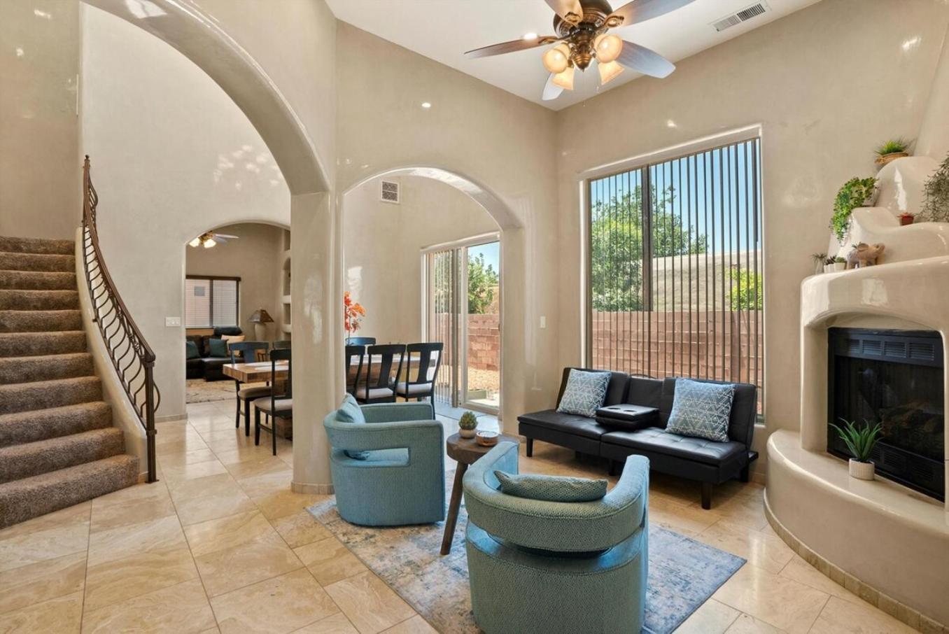 Luxury Tuscan Villa Near Old Town Albuquerque Exteriör bild